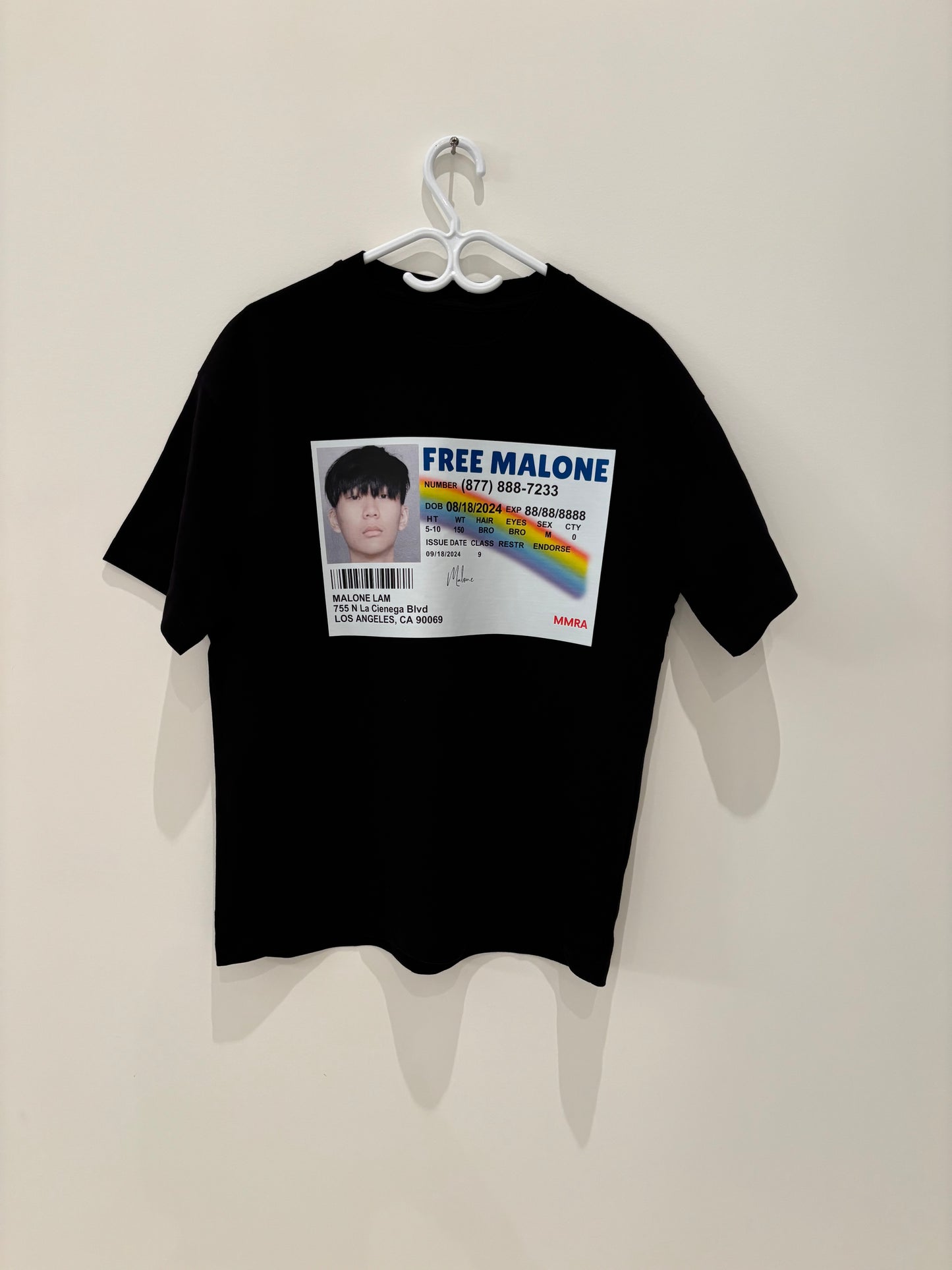 “FREE MALONE” TEE